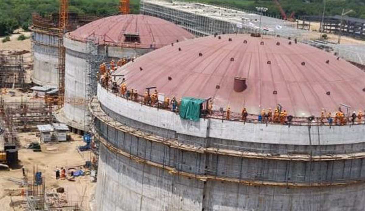 Cryogenic Ethylent and Proplyne Storage Tank
